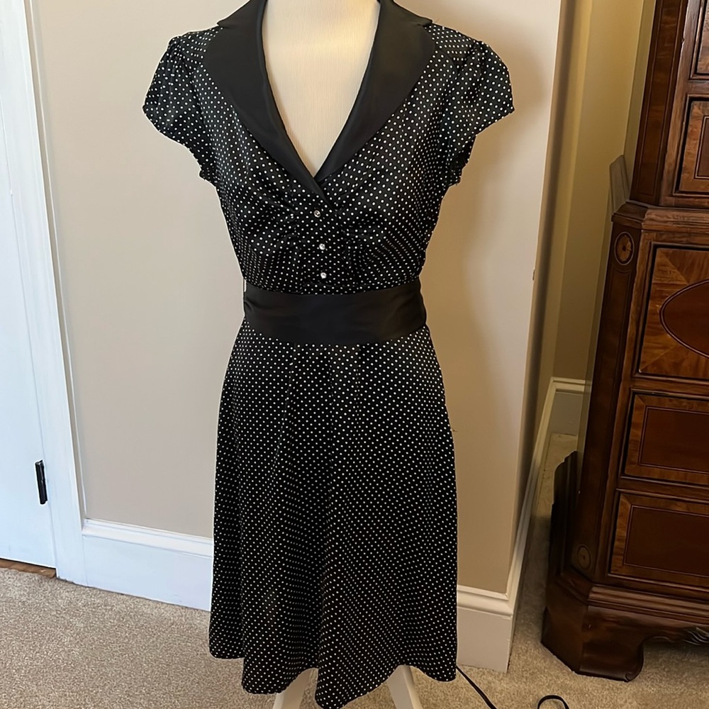 Vintage Y2K Polka Dot Dress